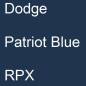 Preview: Dodge, Patriot Blue, RPX.